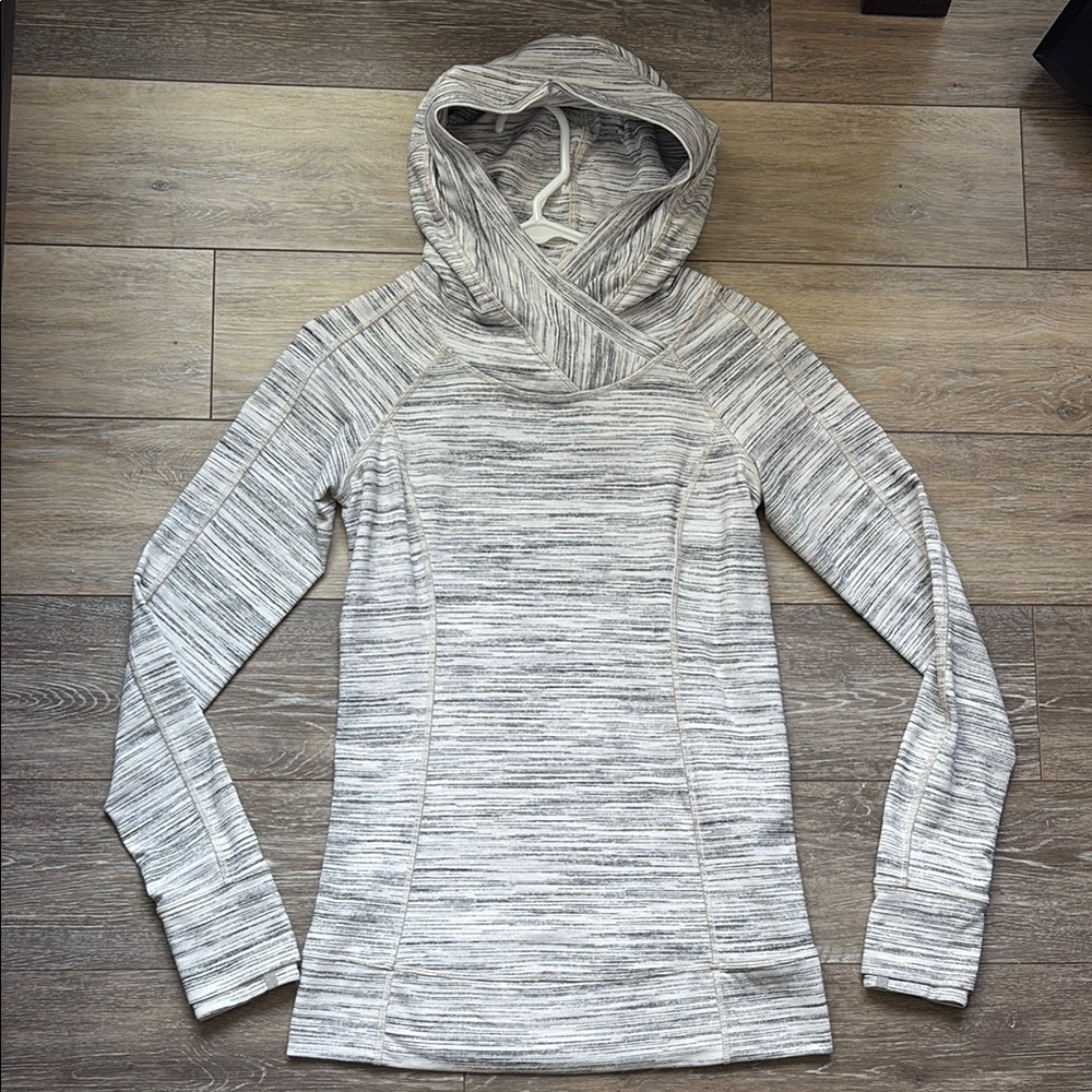 Lululemon Scuba Hoodie Gray Heathered Size 4